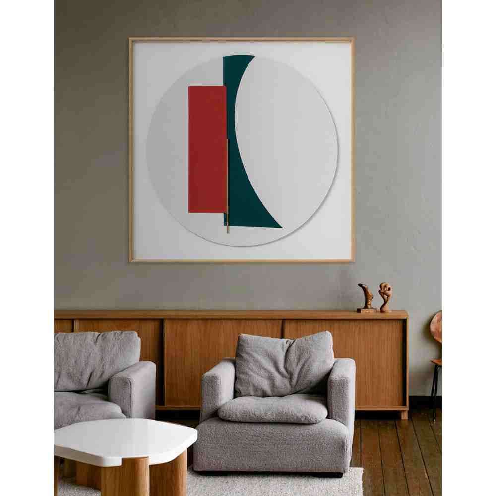 Círculo azul y rojo - Imagen 6