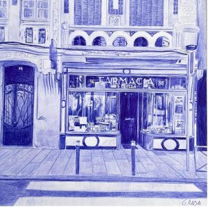 Serie Calles Azules I